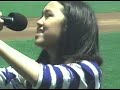 12 year old Thia Megia Singing U.S Anthem@SFGiants@ AT&T Park 12 year old Thia Megia Singing U.S Anthem@SFGiants@ AT&T Park