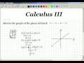 Calculus III- Graphing a Three Dimensional Plane-VideoMathTeacher.com