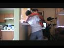 Rashyad Kitchen Counter Squats