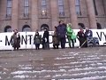 Taiteilijoiden ja tutkijoiden mielenosoitus 2.3.07 osa 8 Taiteilijoiden ja tutkijoiden mielenosoitus 2.3.07 osa 8
