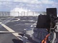 High speed turns onboard the USS Mustin (DDG 89). This was my first movie using a video camera at sea so it's a bit shaky (of course we are doing 30+ kts).