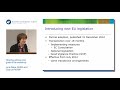 Click here to watch this video Opening address and goals of the workshop