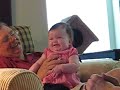 Avery Laughing with Boompa