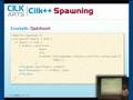Training Module 1 - Part 2 (Cilk++ Keywords)