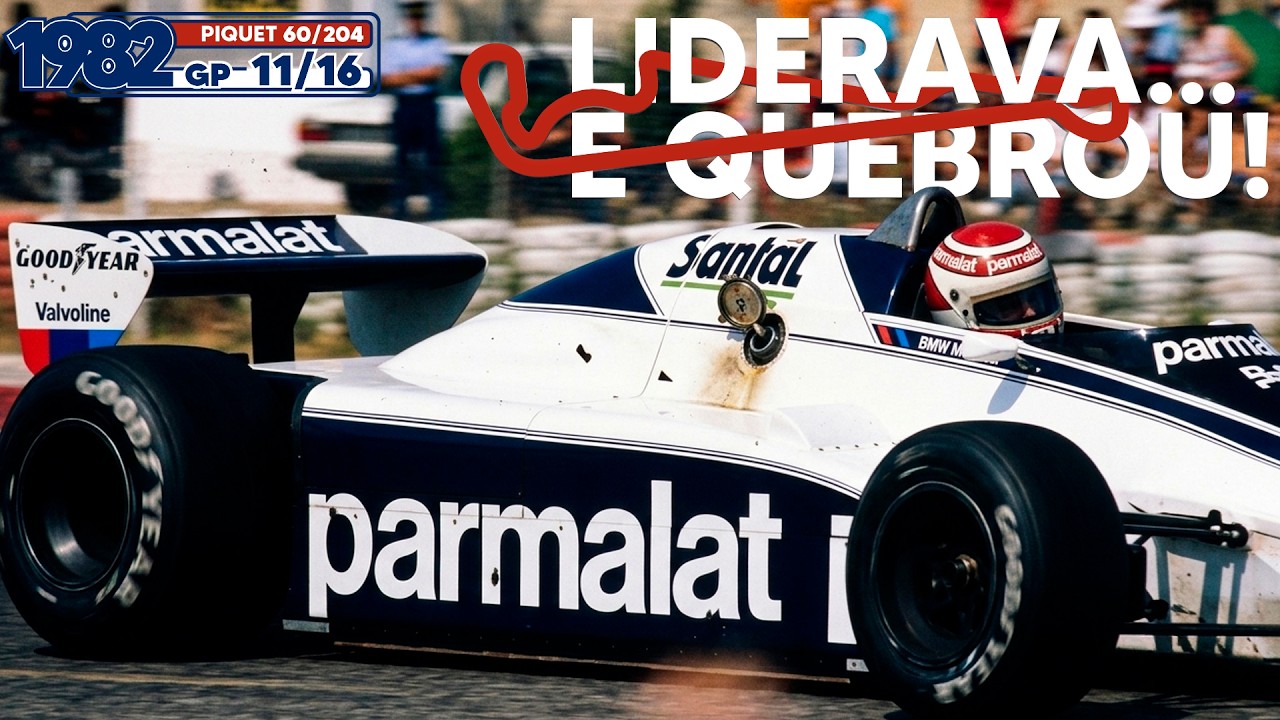 Por muito pouco o reabastecimento de PIQUET não estreou - GP da França 1982