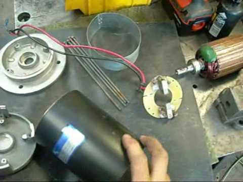 how to repair dc motor