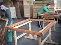 production of wood joinery
