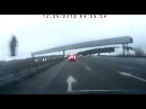 Plane Crashes into Russian Highway