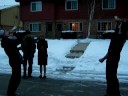 syrup drinking contest