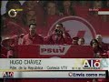 Chavez insulta y amenaza a Sucre