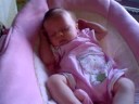 Gracelynn sleeping like a baby