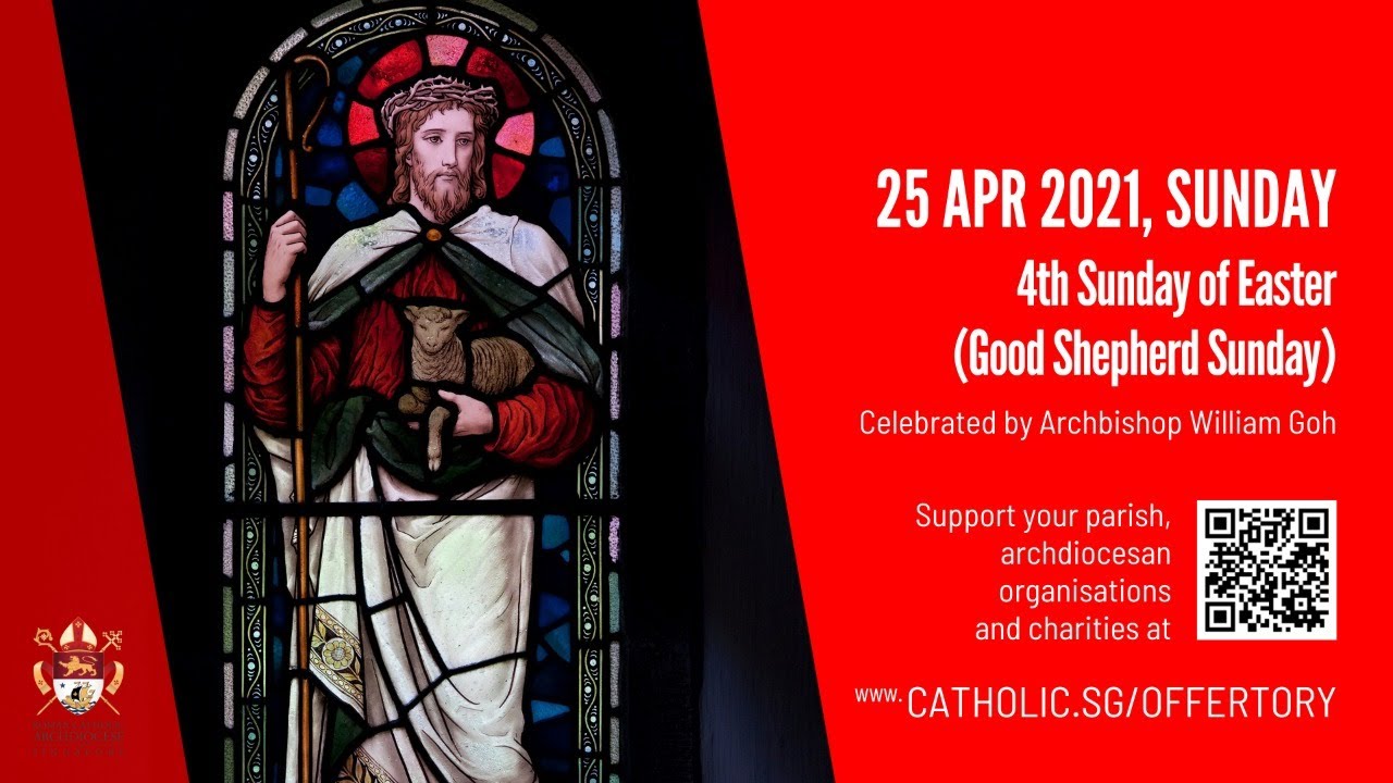 Catholic Sunday Singapore Mass 25th April 2021 Today Live Online