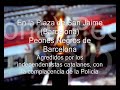 BCN 11-09-07 (parte III - desenlace): Agresiones
