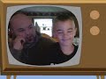 Me and my nephew clowning around with the new computer