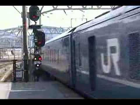 寝台特急日本海　京都駅にて