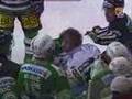 Pretep na tekmi Olimpija - Alba