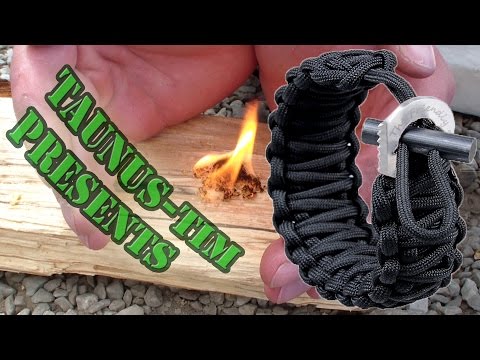 Produkttest #2: Das Überlebensarmband mit Feuerstarter und Mini Messer von The Friendly Swede