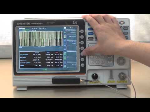 how to measure fm deviation with a spectrum analyzer