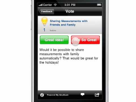 IdeaScale iPhone App ideascale iphone app