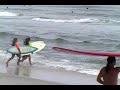 michelle G. and Jeannie E at bunger surf contest.