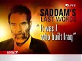 Saddam's Execution (Captured From NDTV-INDIA)