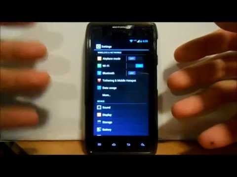 how to enable hotspot on droid x