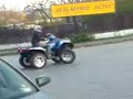 Bibi face cerculete cu ATV (Severin)