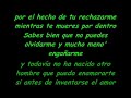 Me Extrañaras Mañana - Aventura Con letra