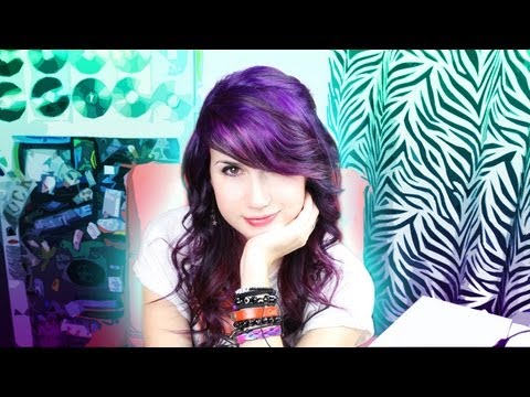 how to go purple from red hair