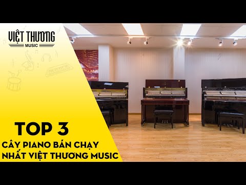 Top 3 Piano Cơ (Piano Acoustic) bán chạy nhất hệ thống Việt Thương Music