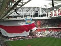Opkomst spelers Ajax - feyenoord (3-0) / TIFO