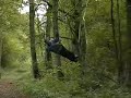 momm on a rope swing