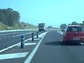 Pirulas en la N-II de La Junquera a Girona