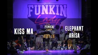 Kiss Ma vs Elephant Arisa – Funkin’lady KOREA 2018 Top16