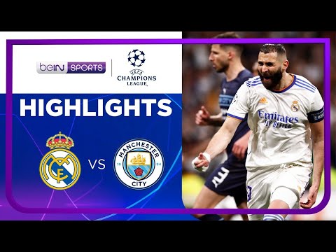 Real Madrid 3-1 Manchester City  UEFA Champions League Highlights Champions League 21 22