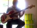 videos de wasted years bass cover