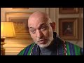 Despite the presence of 50,000 NATO soldiers, Afghanistan is struggling to emerge from years of conflict and instability. Some 90 per cent of the world's heroine is still produced there, corruption is rife and the Taliban have regrouped.

The Afghan government faces the daunting challenge of reversing these trends and forging national unity.

President Karzai spoke exclusively to Sir David in Paris. He says Afghanistan will eventually wipe out heroine production in the country with the help of other nations.