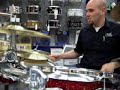 Just goofin off at work on a $9000 DW kit with a Roland SPD-S unit...FUN!!!!!!!! Roman Alexander and The Robbery