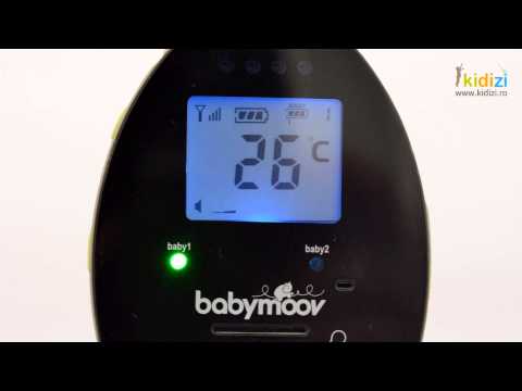 Prezentare video Babymoov interfon Digital Green