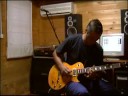 improvisaci�n sobre una base de jazz con vintage v100 lemon drop con marshall jmp1.