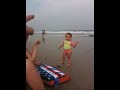Kelsea surfing