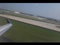 CRJ-700 Takeoff in ATL with plane landing parallel to us.