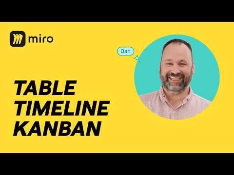 The Complete Guide to Miro Tables, Timelines, and Kanban Boards