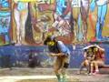 Teatro callejero en el martes de arte en Tepito