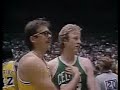 Kevin McHale Clotheslines Kurt Rambis