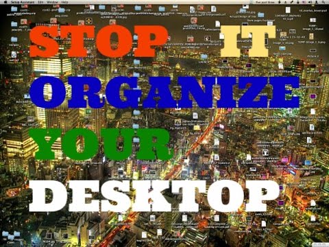 how to organize desktop