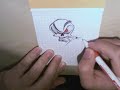 voila un petit dessin vite fait de moi
(d�sol� pour le d�but j'pensait pas a filmer)
note: je dessine mal
