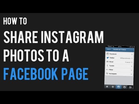 how to share ig photos to facebook