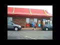 Richie walking through the Drive-thru at McDonalds