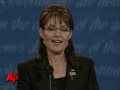  vice presidential debate palin biden battle iraq